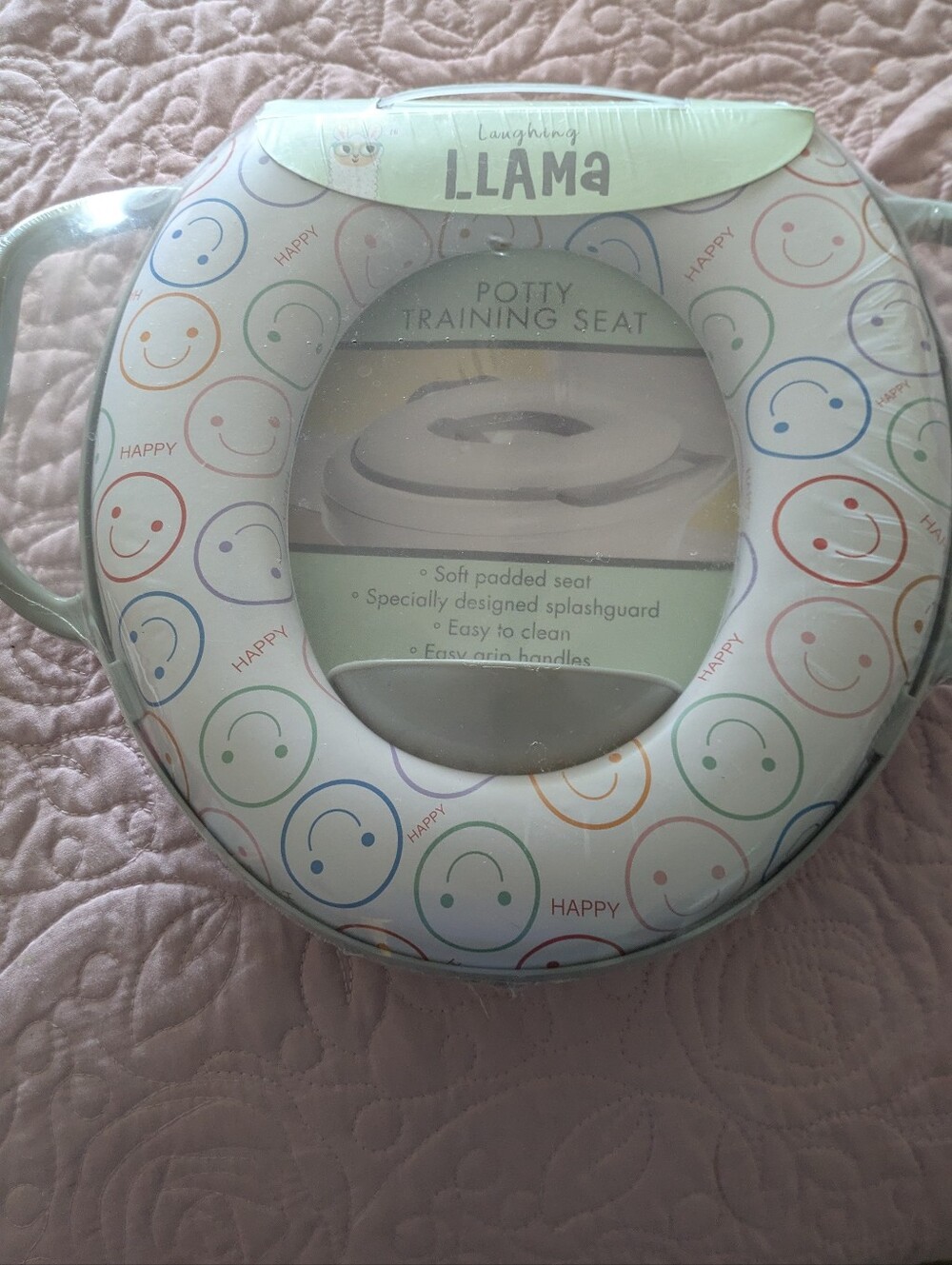 Happy Smiley Potty Training Seat - Pastel Multi